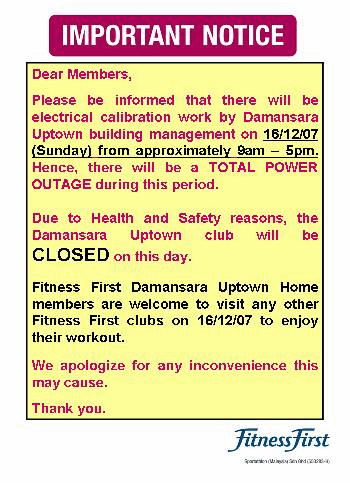 FitnessFirst Uptown