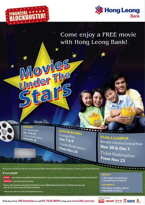 Free Movies Under The Stars