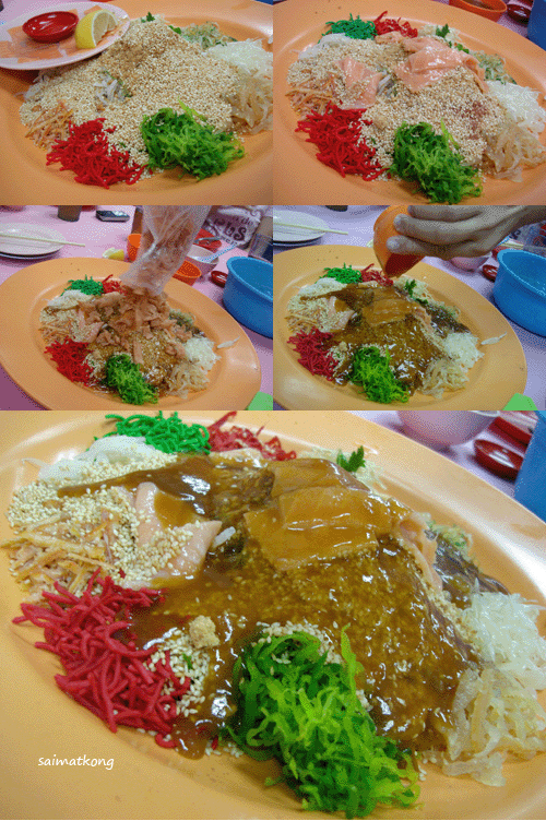 Lou Sang - Restoran Lucky Seafood Paramount